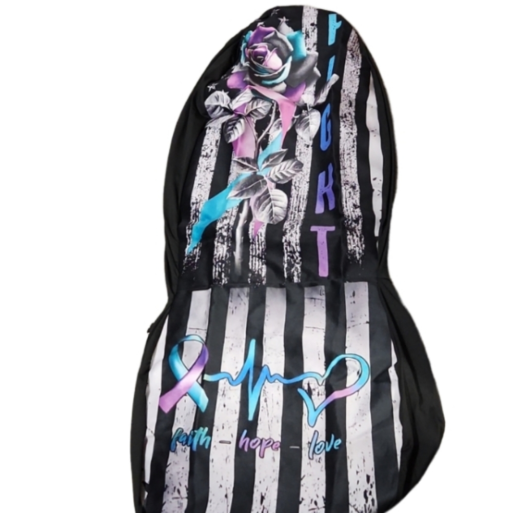 New suicide awareness Universal stretch fabric seat auto covers universal